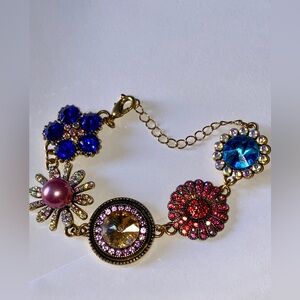 BOHO, Vintage, Unique Multicolor, Multi-stone Bracelet in Perfect Condition!!